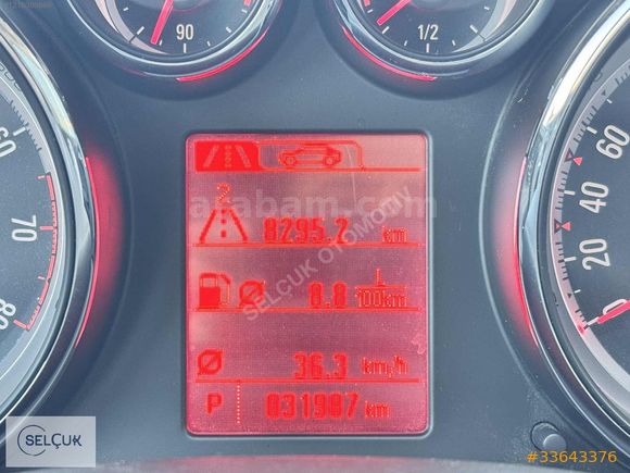 OPEL ASTRA COSMO 1.4T 2015 SADECE 50000KM ORJİNAL