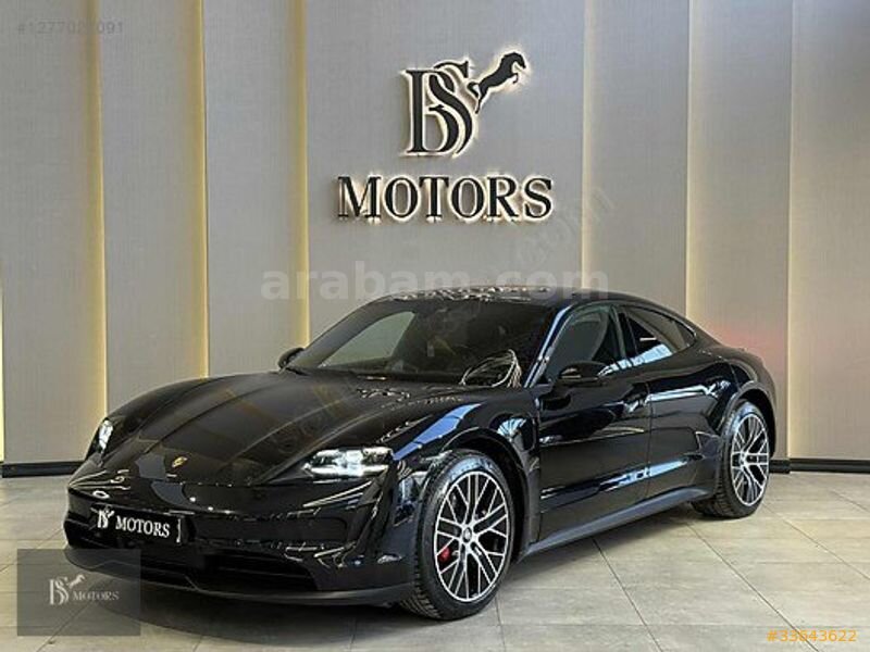 Galeriden Porsche Taycan Elektrik 4S Performance Plus 2020 Model Kahramanmaraş 45.000 km Siyah