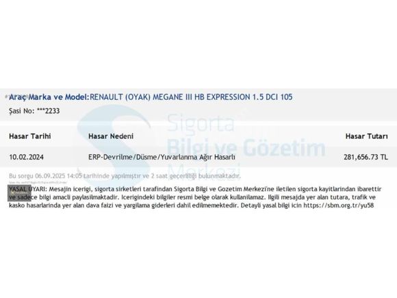NİLVERA MOTORS'DAN 1.5 DCİ 110'LUK TEMİZ MEGANE