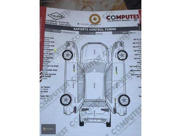 NİLVERA MOTORS'DAN 1.5 DCİ 110'LUK TEMİZ MEGANE