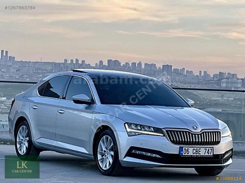 GALERİDEN SKODA SUPERB 1.5 TSI ELİTE 2020 MODEL ANKARA 149.500 KM GRİ