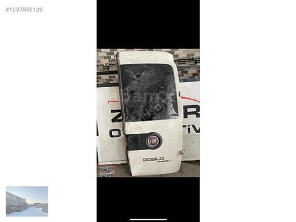 Fiat doblo arka kapı as hasarlı