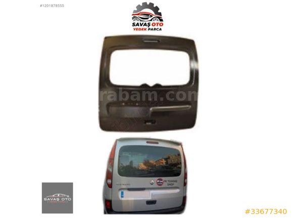 KANGOO 3 BAGAJ KAPAĞI TEK KAPI 2008+ 7751478149