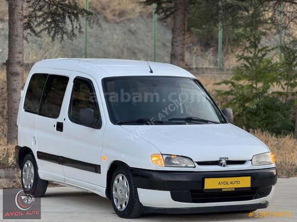 AYCIL AUTO'DAN OTOMOBİL RUHSATLI SIFIR MOTORLU 1.SINIF PARTNER