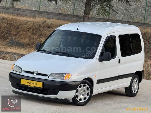 AYCIL AUTO'DAN OTOMOBİL RUHSATLI SIFIR MOTORLU 1.SINIF PARTNER