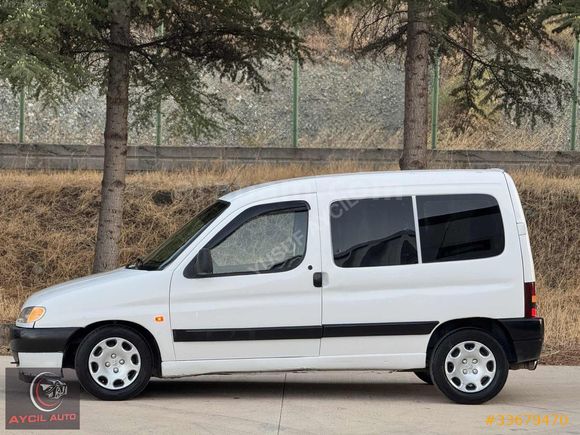 AYCIL AUTO'DAN OTOMOBİL RUHSATLI SIFIR MOTORLU 1.SINIF PARTNER
