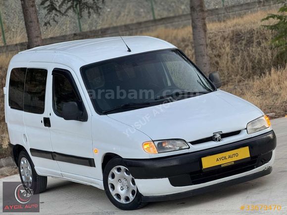 AYCIL AUTO'DAN OTOMOBİL RUHSATLI SIFIR MOTORLU 1.SINIF PARTNER