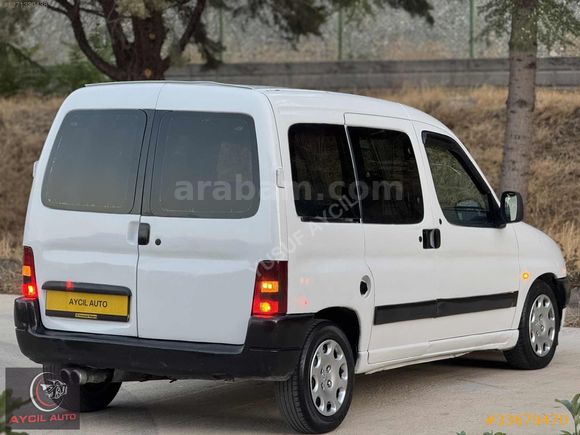 AYCIL AUTO'DAN OTOMOBİL RUHSATLI SIFIR MOTORLU 1.SINIF PARTNER