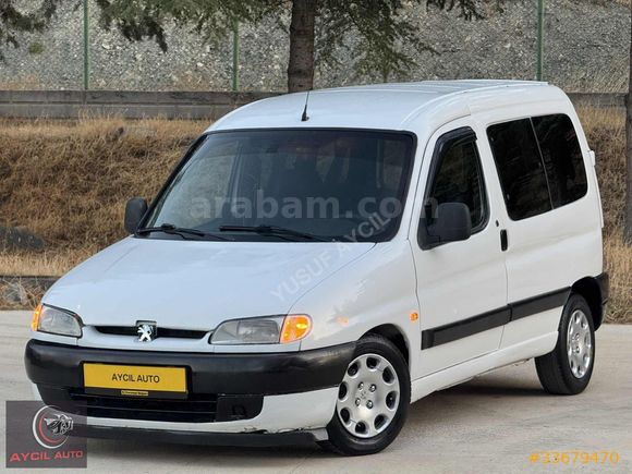 AYCIL AUTO'DAN OTOMOBİL RUHSATLI SIFIR MOTORLU 1.SINIF PARTNER