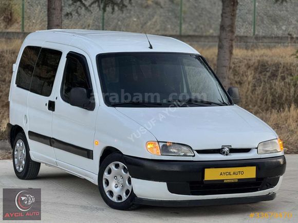 AYCIL AUTO'DAN OTOMOBİL RUHSATLI SIFIR MOTORLU 1.SINIF PARTNER