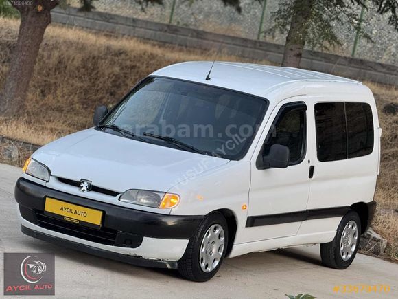 AYCIL AUTO'DAN OTOMOBİL RUHSATLI SIFIR MOTORLU 1.SINIF PARTNER