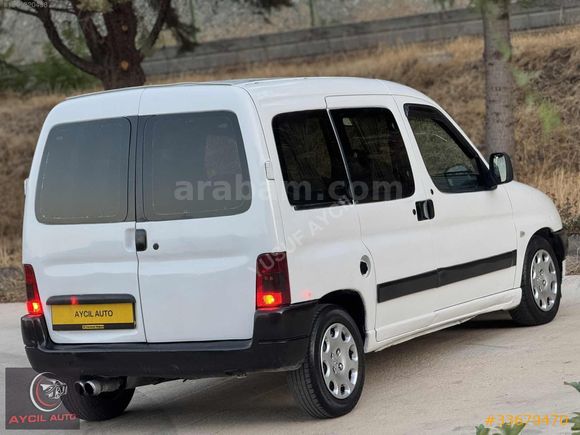 AYCIL AUTO'DAN OTOMOBİL RUHSATLI SIFIR MOTORLU 1.SINIF PARTNER
