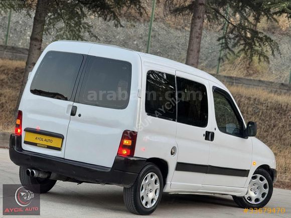 AYCIL AUTO'DAN OTOMOBİL RUHSATLI SIFIR MOTORLU 1.SINIF PARTNER