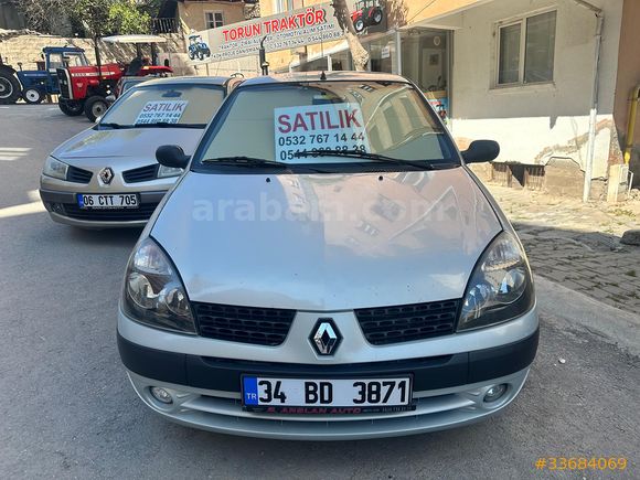 TORUN AUTO'DAN 2004 Model Renault Clio Seymbol  1.4 Authentique  HATASIZ BOYASIZ 
