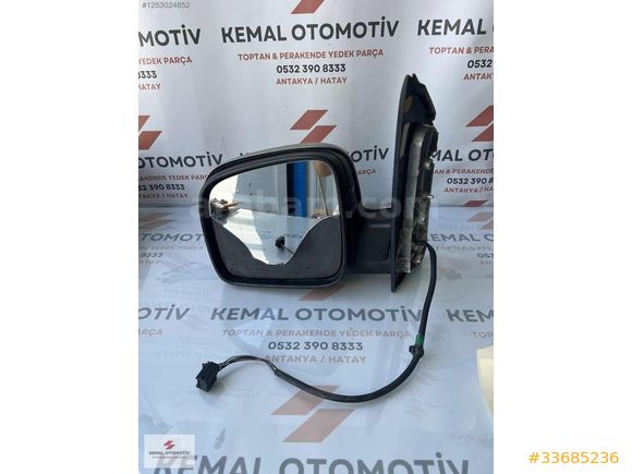 VW CADDY ELEKTRİKLİ SOL AYNA 56508000
