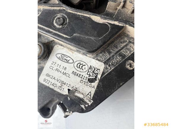 FORD TRANSIT CUSTOM CONNECT SAĞ ARKA KAPI KİLİDİ BK2A-V26412-AA