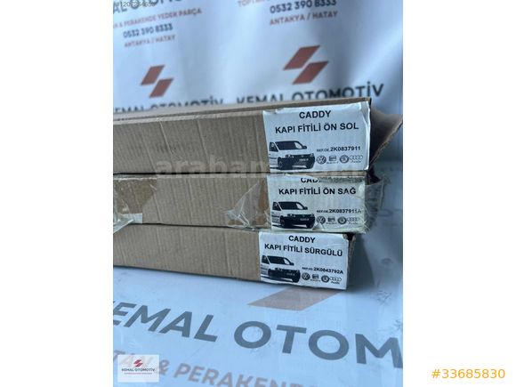 VOLKSWAGEN CADDY SÜRGÜLÜ KAPI FİTİLİ 2K0843792A
