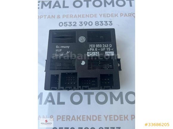 VW TRANSPORTER T5 T6 CARAVELLE SÜRGÜLÜ KAPI BEYNİ 7E0959243D