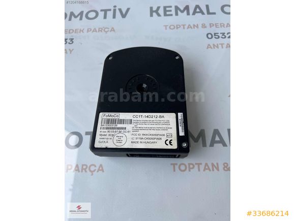 FORD TRANSIT BLUETOOTH TELEFON KONTROL BEYNİ CC1T-14D212-BA