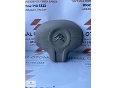 CITROEN C3 C4 C5 DİREKSİYON AIRBAG KAPAĞI KREM 624729700A