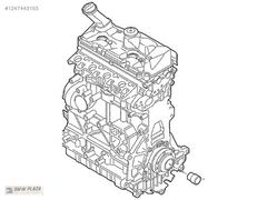 VW CRAFTER MAN TGE 2.0 TDİ DNA-DNAC KOMPLE MOTOR 40.000 KM