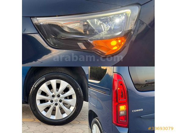 2023 MODEL OPEL COMBO 1.5 D ULTİMATE CAM TAVAN OTOMATİK VİTES 43.000 KM’DE