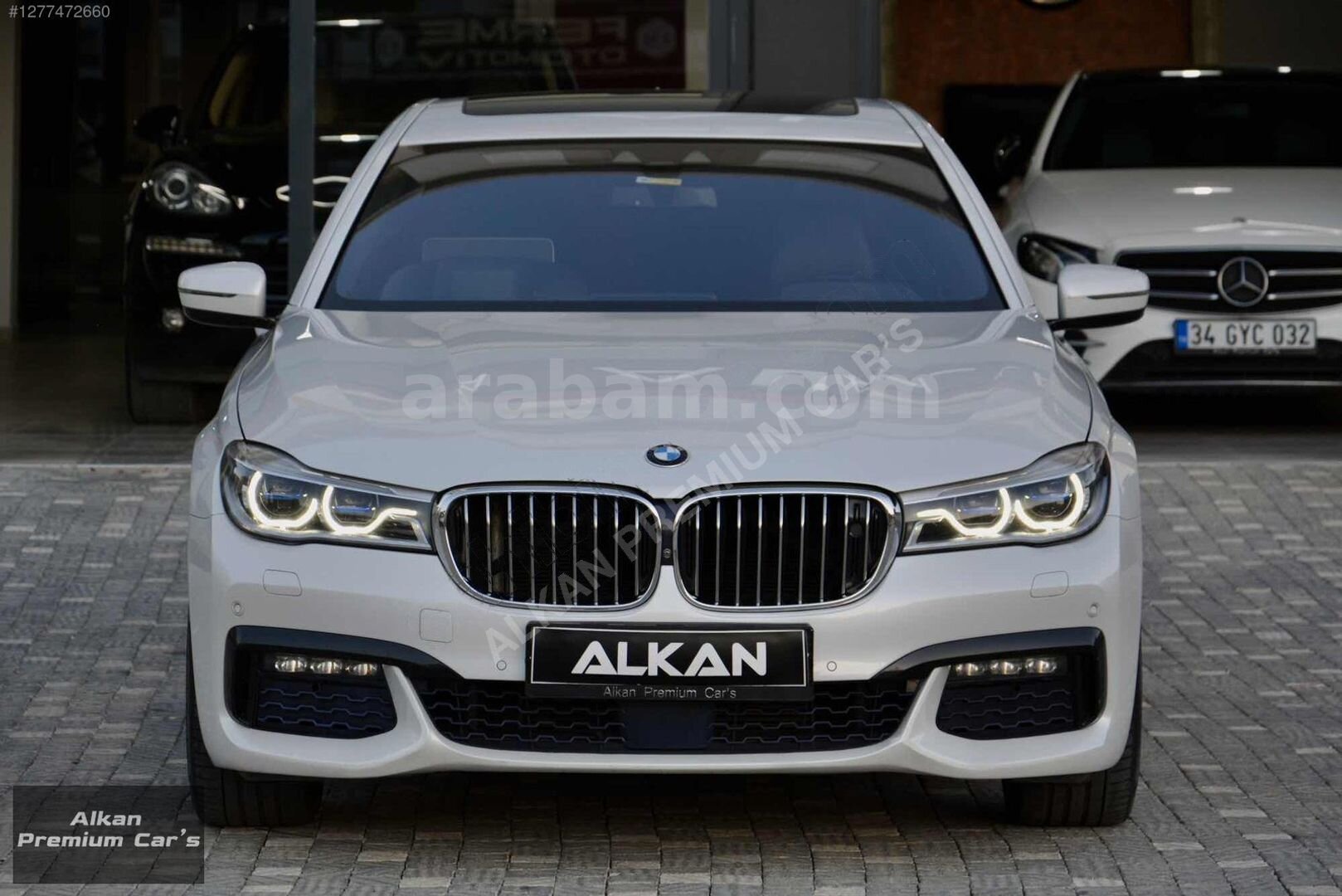 Galeriden BMW 7 Serisi 725d Long M Excellence 2017 Model Antalya 143.800 km Beyaz 3