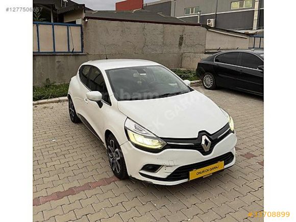 2018 MODEL RENAULT CLIO ICON HATASIZ TRAMERSİZ