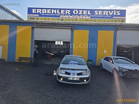 ERBENLERDEN ÇOK TEMİZ BENZİN+LPG li MEGANE 2