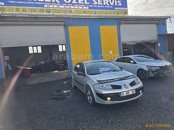 ERBENLERDEN ÇOK TEMİZ BENZİN+LPG li MEGANE 2