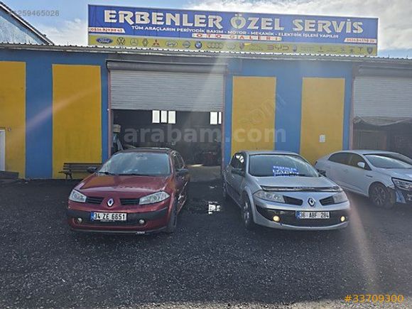 ERBENLERDEN ÇOK TEMİZ BENZİN+LPG li MEGANE 2