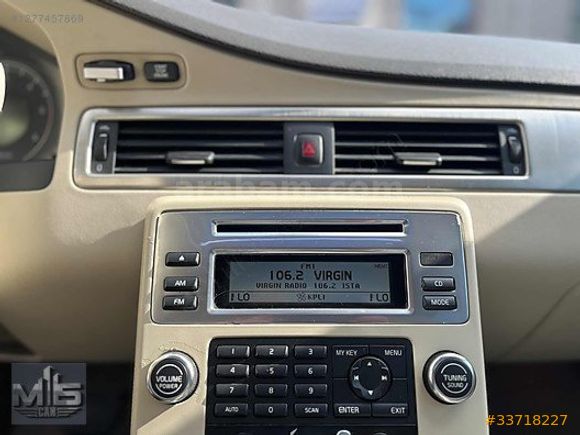 2008 VOLVO S80 2.4 D5 DEĞİŞENSİZ SANROOF+KOLTUK_ISITMA+HAFIZA