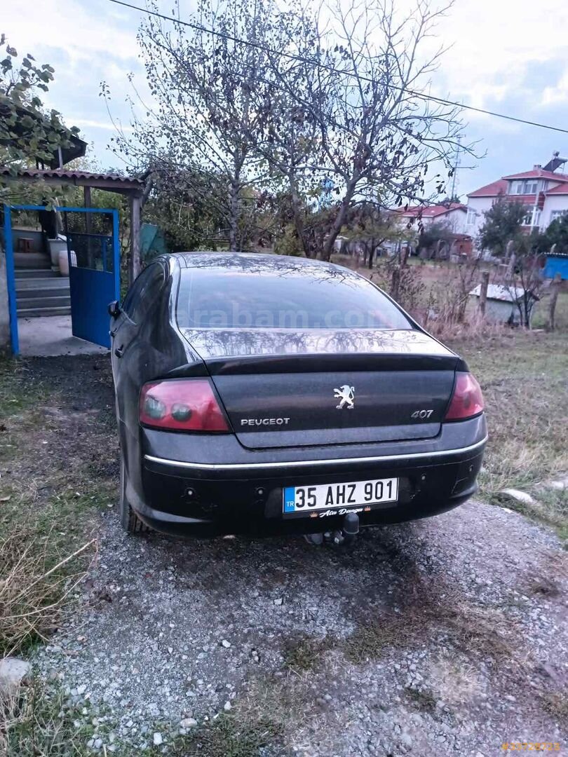 Sahibinden Peugeot 407 1.6 HDi Executive 2008 Model Tekirdağ 295.000 km Siyah 5