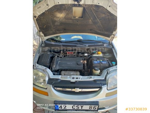 Sahibinden Chevrolet Kalos 1.4 SX 2005 Model 