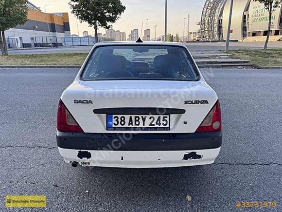 2004 DACİA SOLENZA 1.4 TERTEMİZ KLİMALI