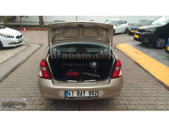 85 BİN KM DE DEGİSENSİZ RENAULT SEMBOL 1,4 BENZİNLİ LPG Lİ