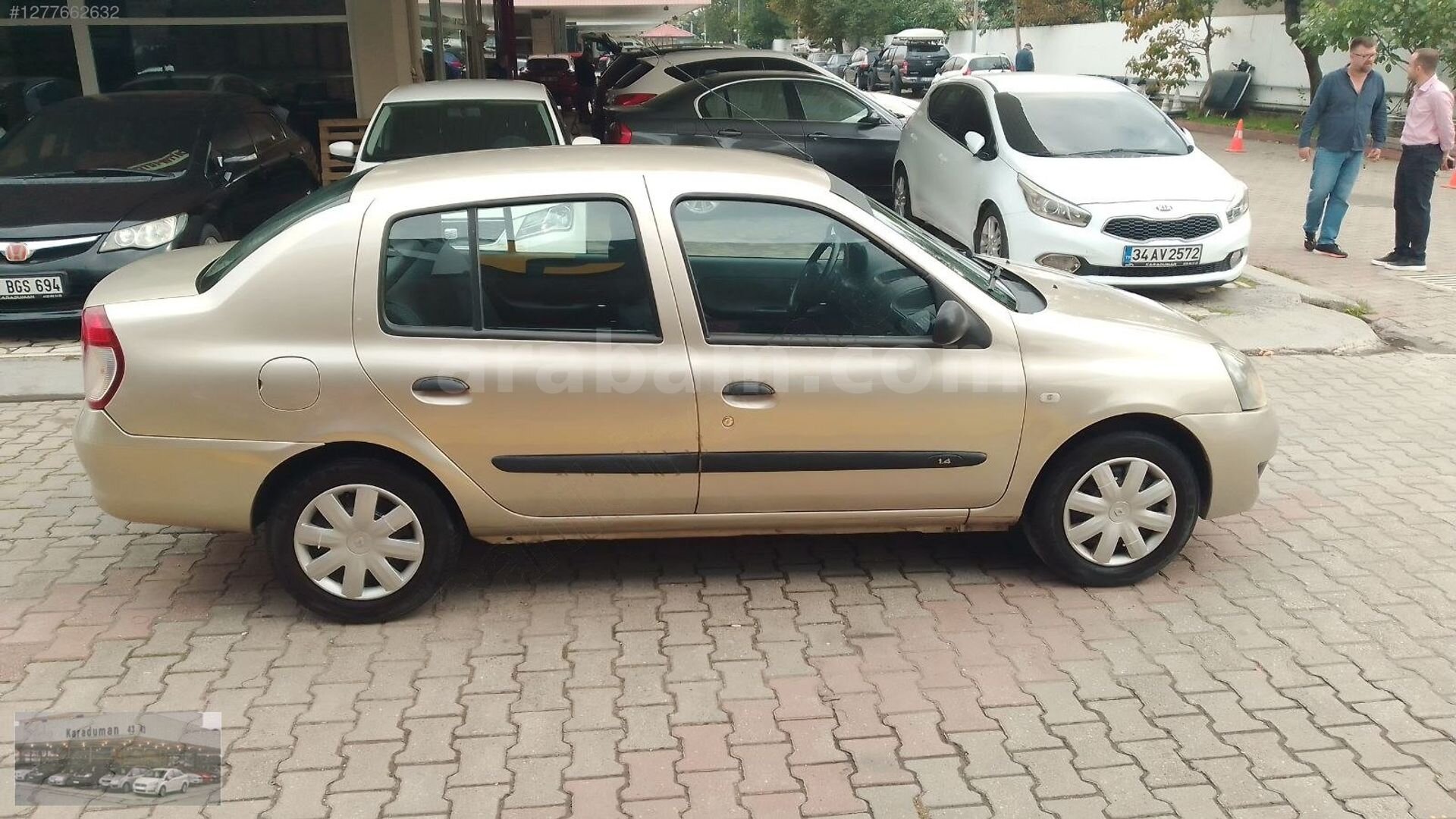 Galeriden Renault Symbol 1.4 Authentique 2007 Model Kocaeli 85.000 km Bej 3