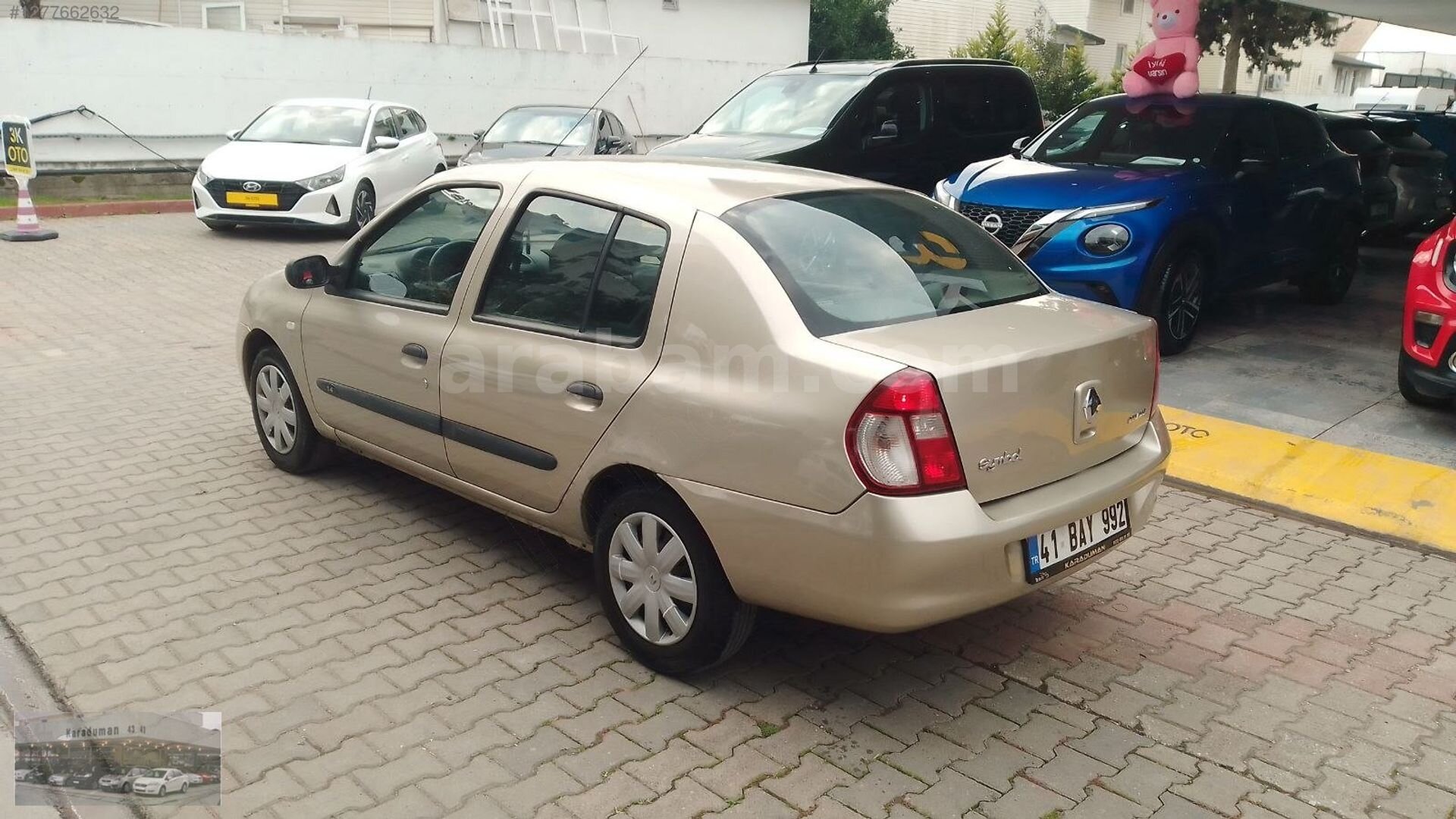Galeriden Renault Symbol 1.4 Authentique 2007 Model Kocaeli 85.000 km Bej 6