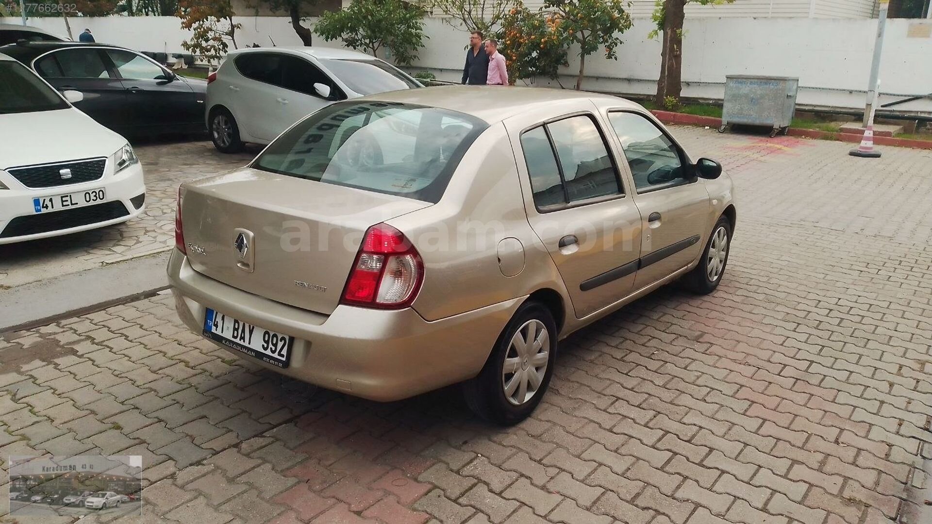 Galeriden Renault Symbol 1.4 Authentique 2007 Model Kocaeli 85.000 km Bej 4