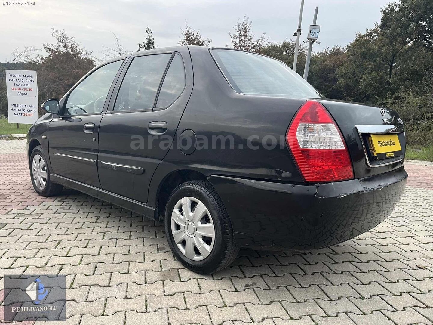 Galeriden Tata Indigo 1.4 MPFI Comfort 2009 Model İstanbul 190.000 km Siyah 7