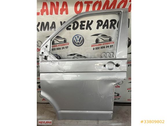 TRANSPORTER T5 T6 T7 T8 SOL ÖN KAPI ORJİNAL ÇIKMA