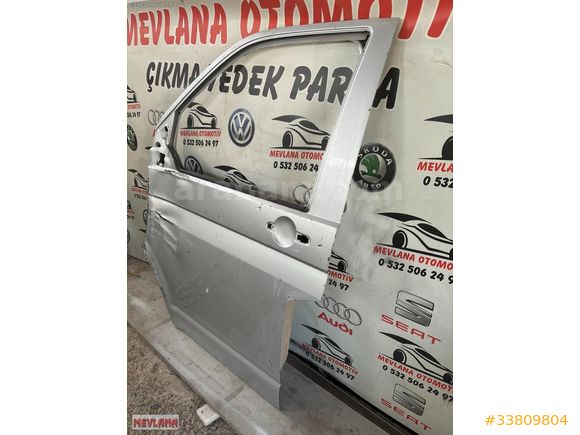 TRANSPORTER T5 T6 T7 T8 SOL ÖN KAPI ORJİNAL ÇIKMA