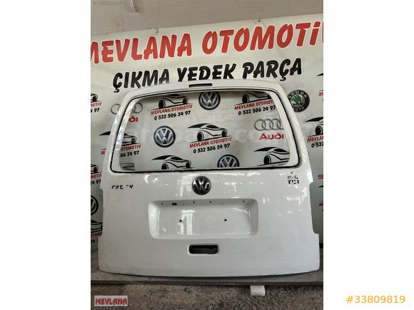 CADDY ARKA BAGAJ KAPAĞI 2005-2015 ORJİNAL ÇIKMA