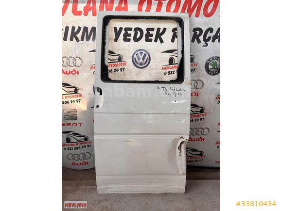 TRANSPORTER T4 ÇİFT KABİN SAĞ ARKA KAPI ORJİNAL ÇIKMA