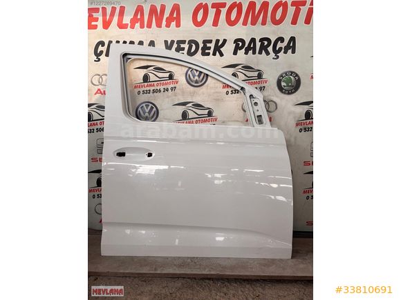 CADDY SAĞ ÖN KAPI 2021-2025 ORJİNAL ÇIKMA BOYASIZ