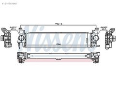 MERCEDES W447 VİTO TURBO RADYATÖRÜ NISSENS A4475010501