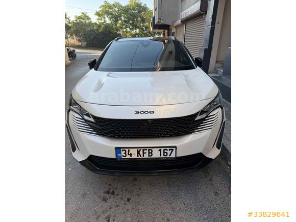Sahibinden Peugeot 3008 1.2 Hybrid GT 2024 Model İstanbul 23.000 km Beyaz