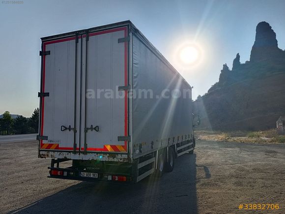 2023 KAYAR PERDE 8.50 KASA TAVAN AÇILIR EUROCARGO