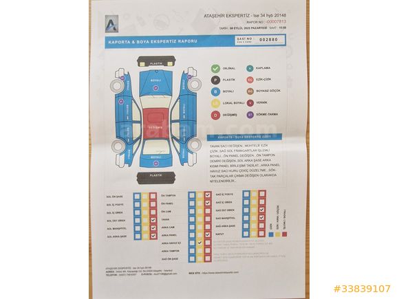 191 bin km de Otomatik Toyota Corolla Elegant Paket