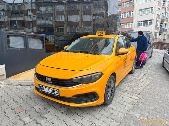 SATILIK CAN TAKSİ'DE TİCARİ HATI + FULL BAKIMLI 2021 LPGLİ EGEA